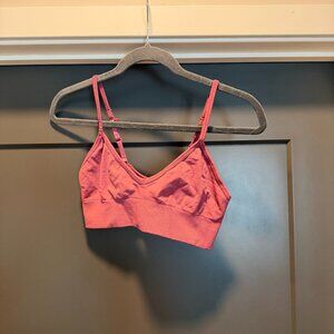 Red lounge bralette
